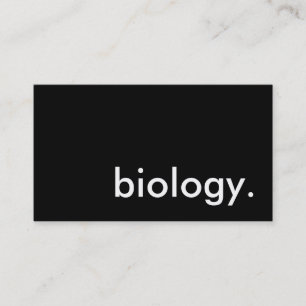 Biologie. Visitenkarte