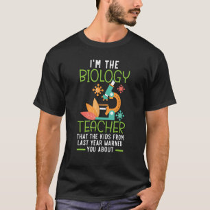 Biologielehrer Biologie Student Science Biologe T-Shirt