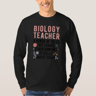 Biologielehrer Ein Haufen Zellen Biologieunterrich T-Shirt
