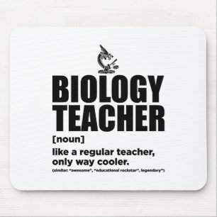 Biologielehrer  Science Biology Scienctist Gift Mousepad