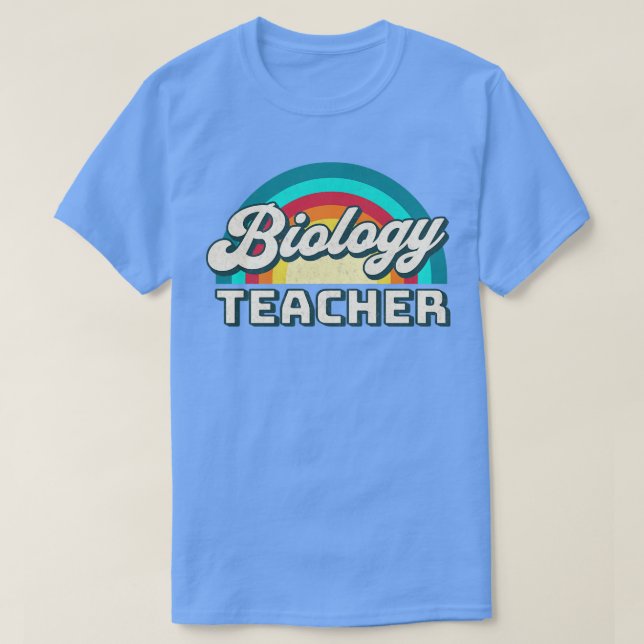 Biologielehrer T-Shirt (Design vorne)