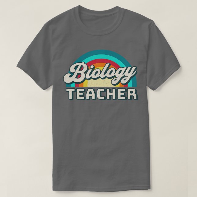 Biologielehrer T-Shirt (Design vorne)