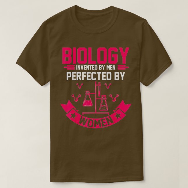 Biologin Girl Biology Gift T-Shirt (Design vorne)