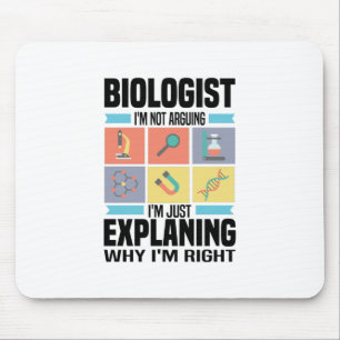 Biologische Geschenke   Biologen Dozent für Natur Mousepad