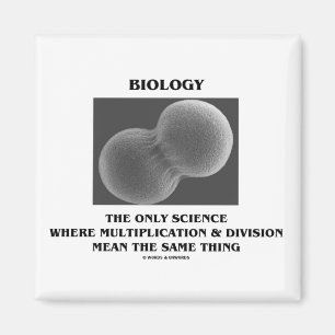 Biologische Wissenschaftsabteilung Multiplikation Magnet