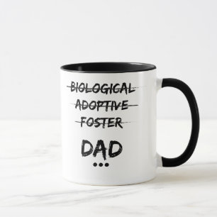 Biologischer, Adoptiv-, Pflege… Vater Tasse