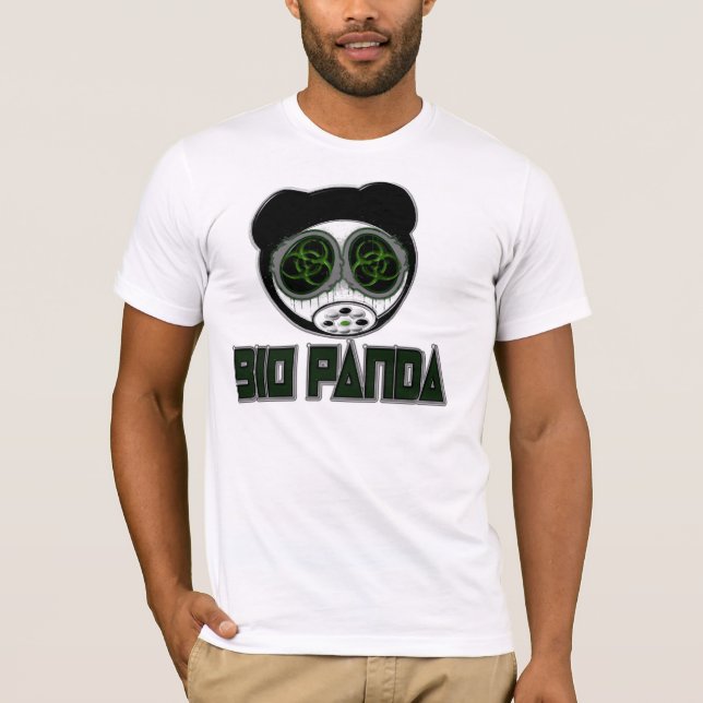 Biologischer Panda T-Shirt (Vorderseite)