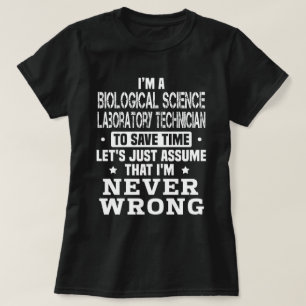 Biologisches Wissenschaftslabor T-Shirt
