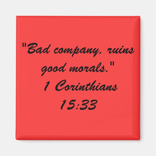 Biologisches Zitat Mag Magnet (Vorne)