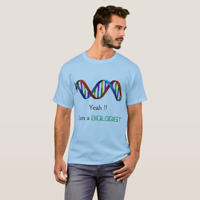 Biologist/DNA/Scientist T - Shirt (Vorne ganz)