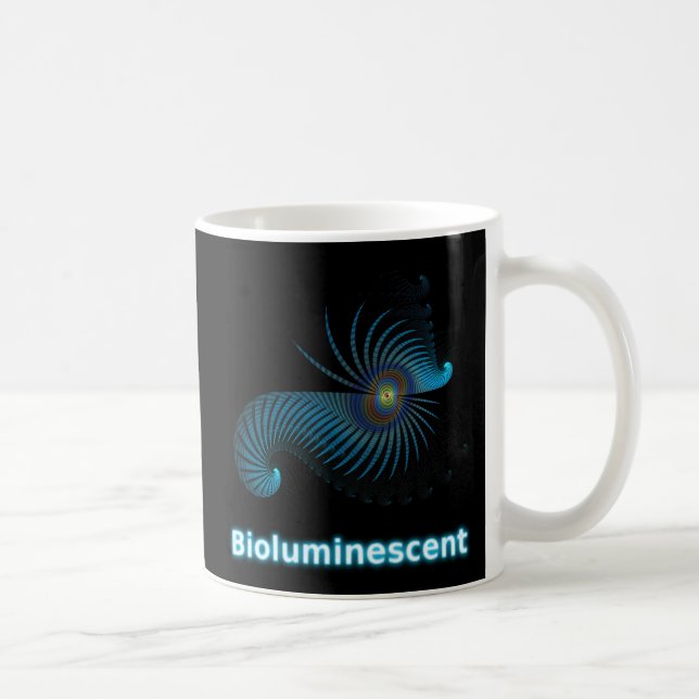 Biolumineszente Alien Sea Creation Kaffeetasse (Rechts)