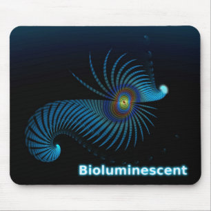 Biolumineszente Alien Sea Creation Mousepad