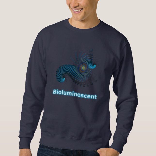 Biolumineszente Alien Sea Creation Sweatshirt (Vorderseite)
