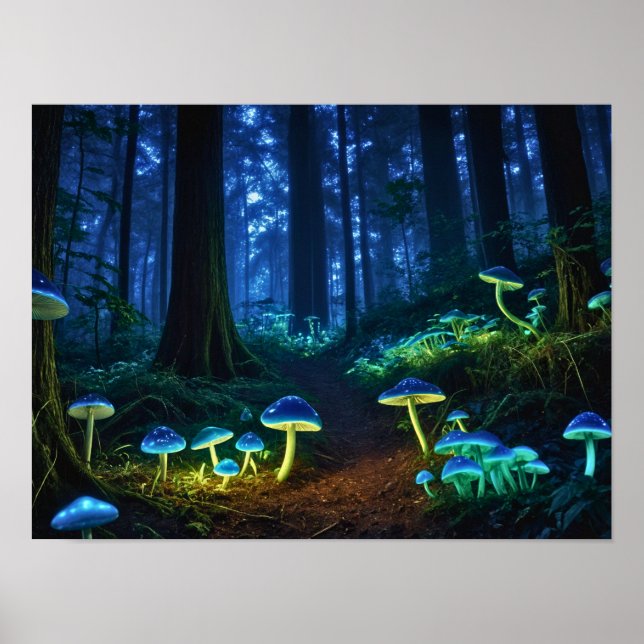 Biolumineszenz Poster (Vorne)
