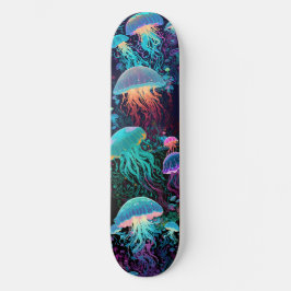 Biolumineszenz Skateboard