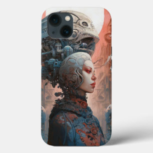 Biomechanischer Leiter Surreal Sci-Fi Art Case-Mate iPhone Hülle