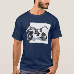 Biomechanisches drakonisches Trike T-Shirt