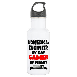 Biomediziner Gamer Trinkflasche