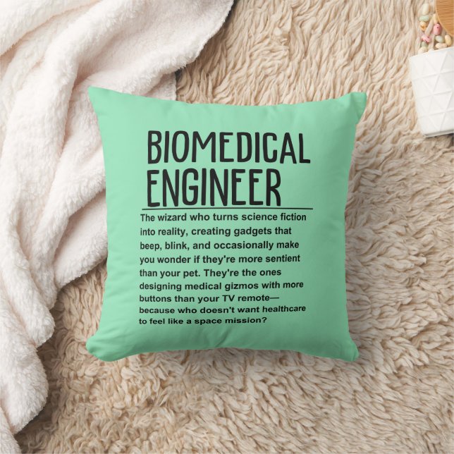 Biomediziner Kissen (Decke)