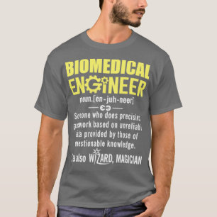 Biomediziner Noun Funny Definition T-Shirt