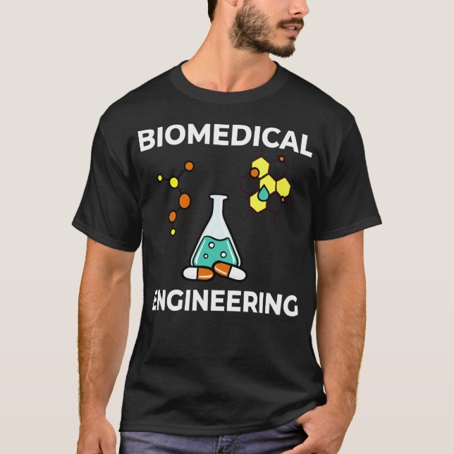 Biomedizinische Biomedizin Bioengineering T-Shirt (Vorderseite)
