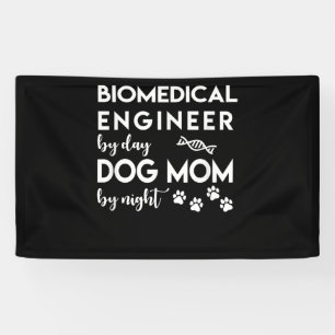 Biomedizinische Ingenieurin Hundemama Hunde Liebha Banner