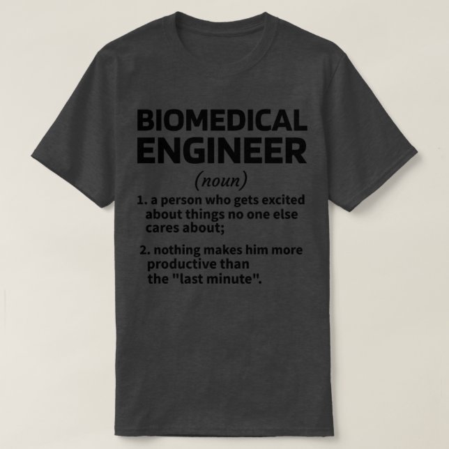 Biomedizinische Technik - Geschenke für biomedizin T-Shirt (Design vorne)