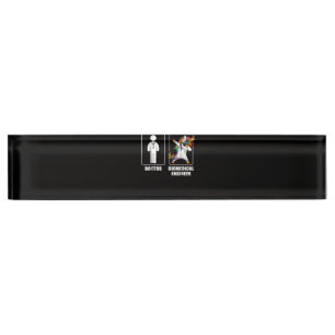 Biomedizinischer Ingenieur Einhorn Dabbing Lustige Namensplakette