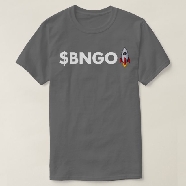 BioNano Genomics Stock BNGO zum Mond T-Shirt (Design vorne)