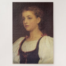 Biondina (von Frederic Leighton)