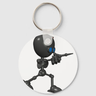 Bionic Boy 3D Robot - Finger Guns - Original Schlüsselanhänger