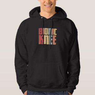 Bionic Knie Acole Operation Knie-Ersatz Post Sur Hoodie