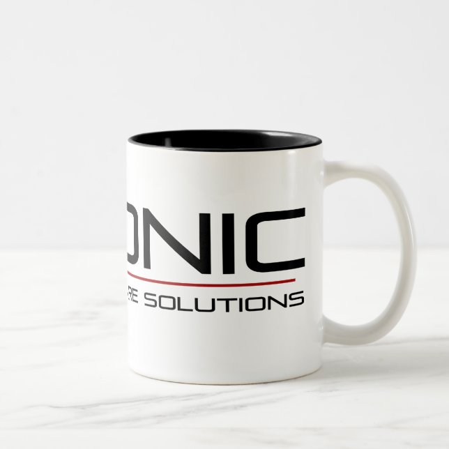 Bionic Software-Lösungs-Tasse Zweifarbige Tasse (Rechts)