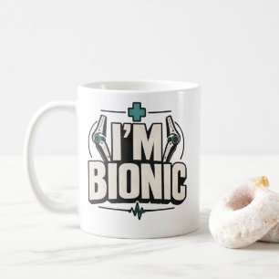 Bionische Chirurgie Humor Ich bin ein bionischer P Kaffeetasse