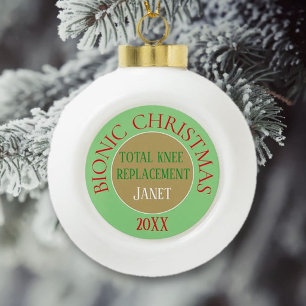 Bionische Weihnachtsschmuck Keramik Kugel-Ornament