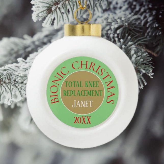 Bionische Weihnachtsschmuck Keramik Kugel-Ornament (Von Creator hochgeladen)