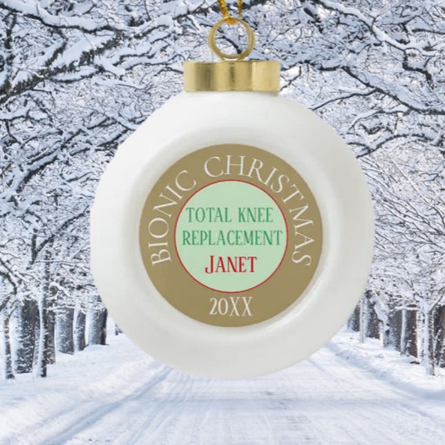 Bionische Weihnachtsschmuck Keramik Kugel-Ornament (Von Creator hochgeladen)