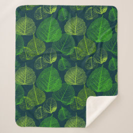 Biophile ästhetische Skeletton-Blätter Sherpadecke