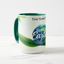 Biophilic Eco-Guardians' Embrace Tasse