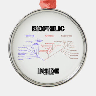 Biophilic Innere-phylogenetischer Baum des Lebens Ornament Aus Metall