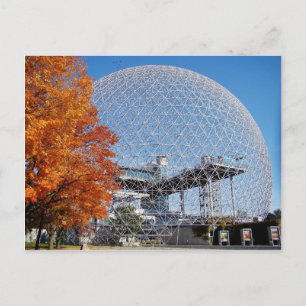 Biosphäre Montreal Postkarte