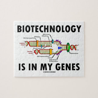 Biotechnologie ist in meinen Genen Puzzle
