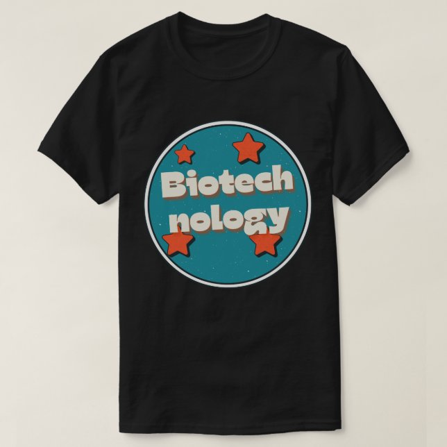 Biotechnologie T-Shirt (Design vorne)