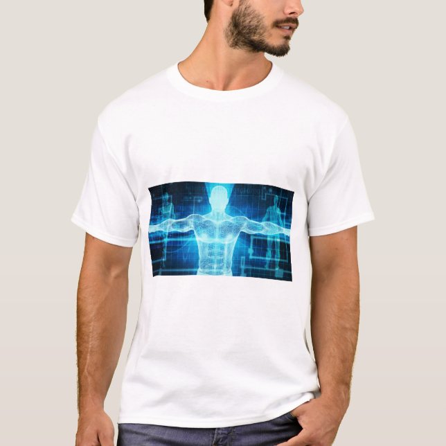 Biowissenschafts-oder Biologie-Wissenschaft T-Shirt (Vorderseite)