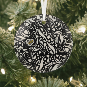 Biozid Black Ornament von Adiela Akoo Aus Glas