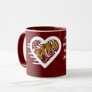 Biozid Maroon Tasse von Poet Adiela Akoo