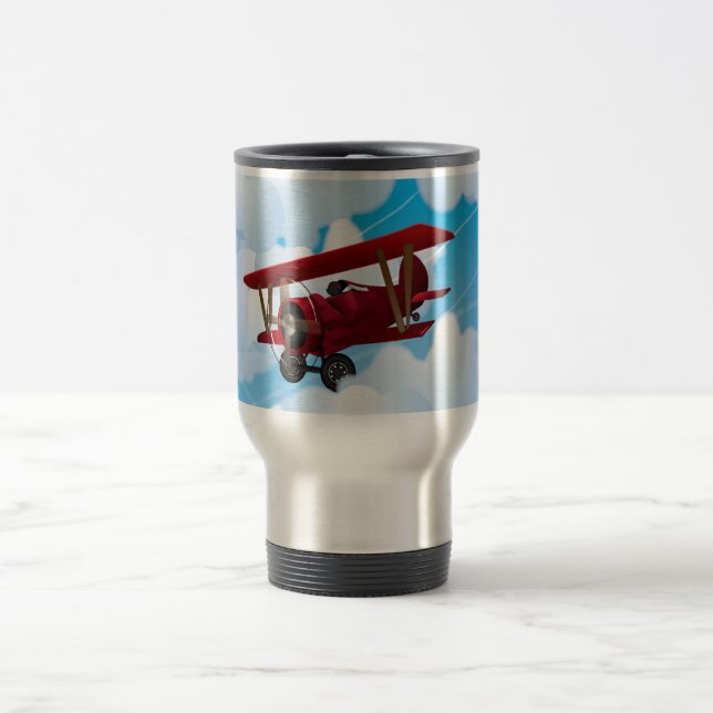 BiPlane Reisebecher (Mittel)