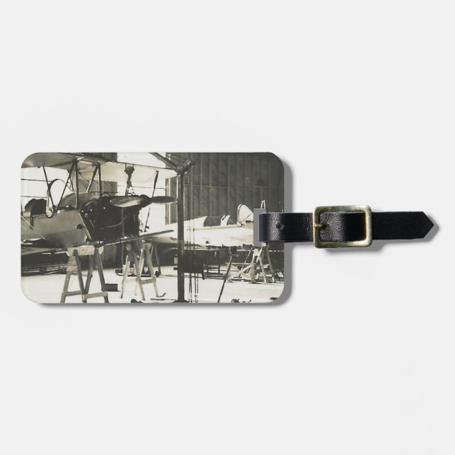 Biplane-Trainer 1941 Gepäckanhänger (Vorderseite horizontal)