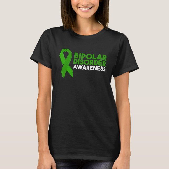 Bipolar Disorder Awareness T-Shirt (Vorderseite)
