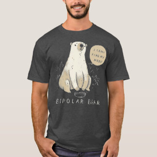 Bipolare Bärenbär bipolares Shirt